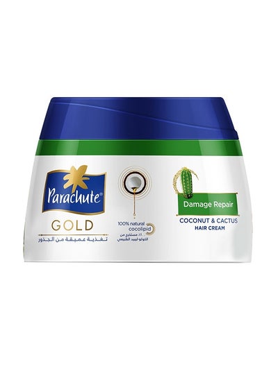 Buy Gold Damage Repair Coconut And Cactus Hair Cream 140ml in Saudi Arabia