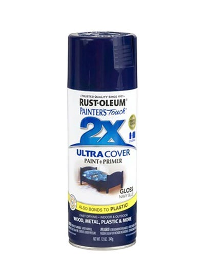 Painter's Touch 2X Ultra Cover Paint Spray Gloss Navy Blue 340g price ...