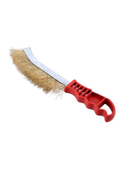 Buy Wire Brush With Plastic Handle in UAE