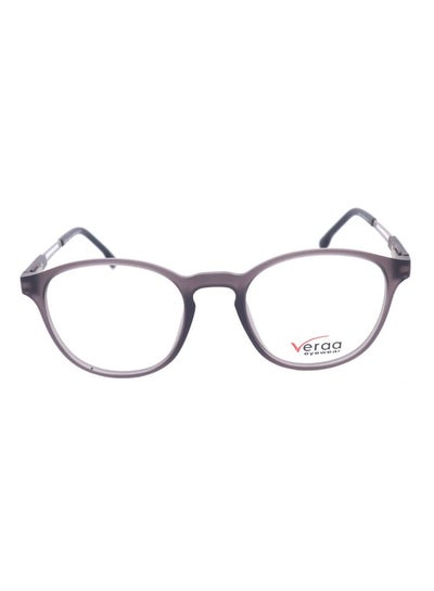 Buy unisex Oval Eyeglasses Frame 89077 c6 in UAE