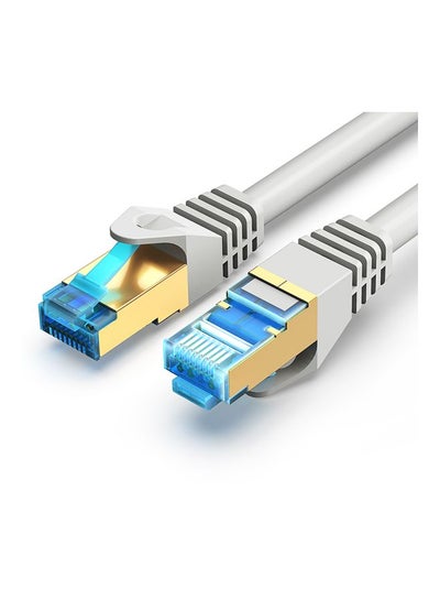 اشتري كابل شبكة كات 7 طراز RJ45 أبيض في الامارات