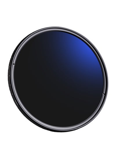 Buy ND2 To ND400 Adjustable Neutral Density Filter Black/Blue in UAE