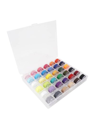 Buy Bobbin Box Sewing Thread Multicolour 20 x 23 x 4centimeter in Saudi Arabia