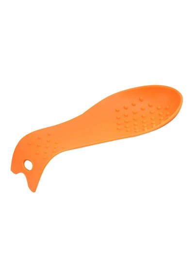 Buy High Grade Silicone Spoon Holder Orange 24cm in Saudi Arabia