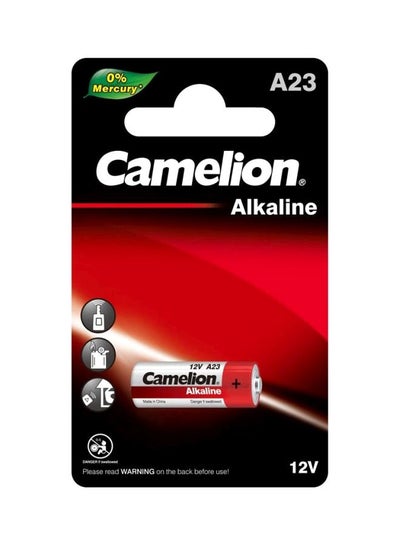 Buy A23 Alkaline Battery Silver/Red in Egypt