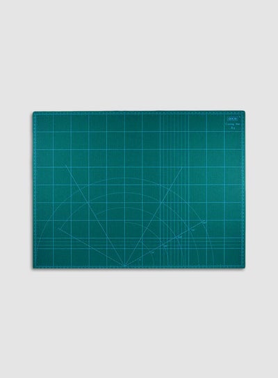 Buy Double-Sided Cutting Mat Green in UAE