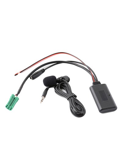 Buy AUX Audio Bluetooth Adapter With Microphone in UAE