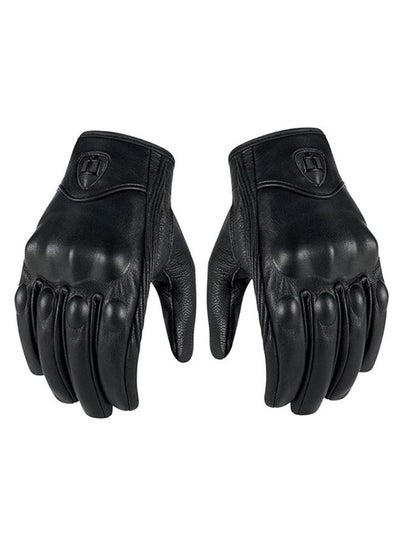 Buy Pair Of Protective Motorbike Gloves in Saudi Arabia
