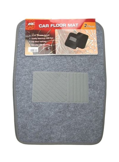 Buy 2-Piece Car Floor Mat Set in Saudi Arabia