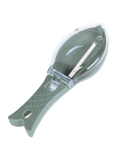 Buy Fish Peeler Brush Green 16 x 4.5 x 5.5centimeter in UAE