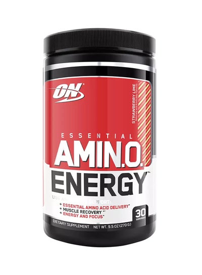 Buy Essential Amin.O. Energy - Strawberry Lime - 30 Servings in UAE