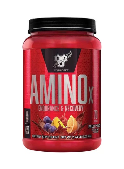 Buy Amino X Muscle Recovery & Endurance Fruit Punch 30 servings in UAE