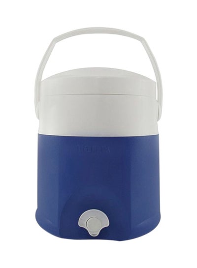 Buy Ice Tank Insulated Water Cooler Blue/White 12Liters in Egypt