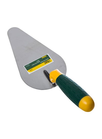 Buy Stainless Steel Masonary Trowel Green/Yellow/Silver 150mm in UAE