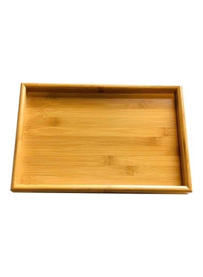 اشتري Harmony Serving Tray Beige 33x22x3centimeter في الامارات