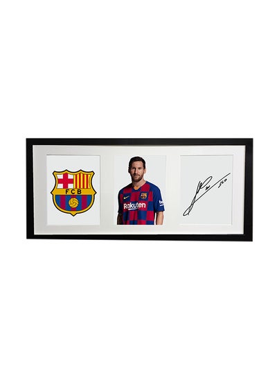 Lionel Messi Signed Printed Gifts Autograph Poster for Football Fans and  Supporters