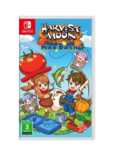 اشتري لعبة الفيديو "Harvest Moon: Mad Dash" (اللغة الإنجليزية/ العربية) - إصدار المملكة العربية السعودية - محاكاة - نينتندو سويتش في السعودية