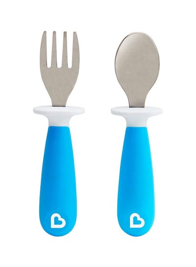 Buy 2-Piece Raise Fork And Spoon Set in UAE