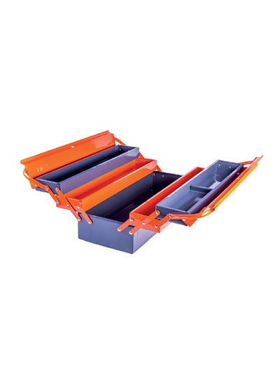 Buy 5-Tray Tool Box Violet/Orange 18inch in UAE