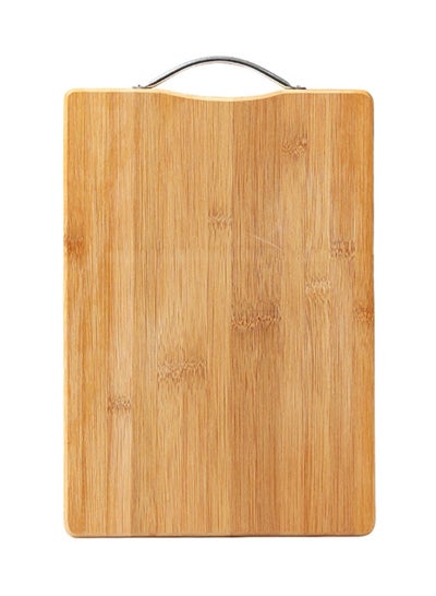 Buy Bamboo Cutting Board Brown 34x24cm in UAE