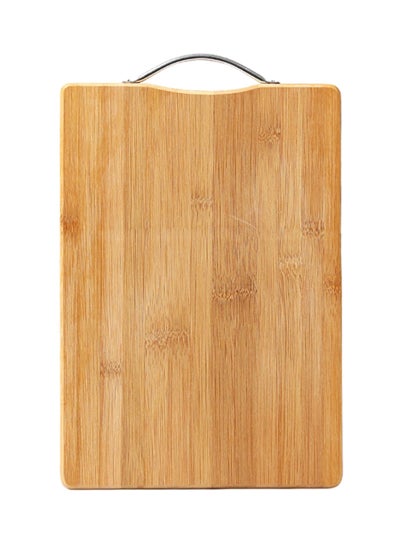 Buy Bamboo Cutting Board Brown 30x20cm in Saudi Arabia