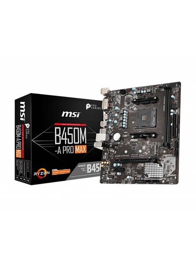 Buy B450M-A Motherboard Black in UAE