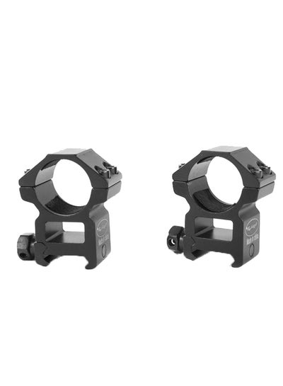 Buy 2-Piece Rifle Scope Mount Set Black in Saudi Arabia