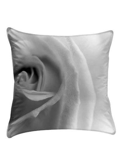 Buy Printed Pillow Cover polyester Black/White 40 x 40cm in Egypt