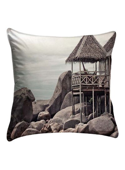 Buy Printed Pillow Cover polyester Multicolour 40 x 40cm in Egypt