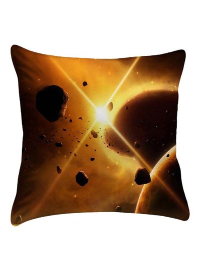 Buy Printed Pillow Cover polyester Multicolour 40 x 40cm in Egypt