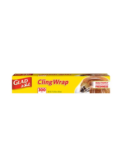Glad - Cling Wrap Clear Plastic Loop 1,000 sq ft