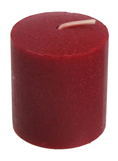 Buy Apple Cinnamon Crisp Candle Red 3.81 x 6.03cm in Saudi Arabia