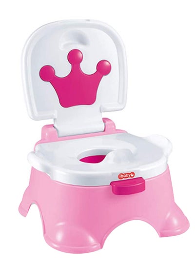 Buy Crown Design Foot-Stepper Toilet Seat in Saudi Arabia