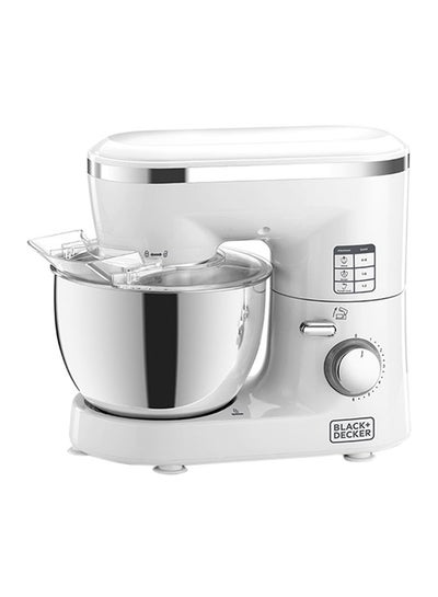 Buy Stand Mixer With Stainless Steel Bowl 4.0 L 1000.0 W SM1000 White/Silver in Egypt