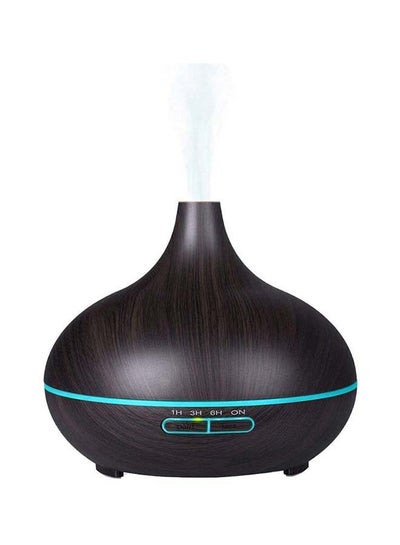 Buy Dark Wood Grain Essential Humidifier 10W Dark Brown in UAE