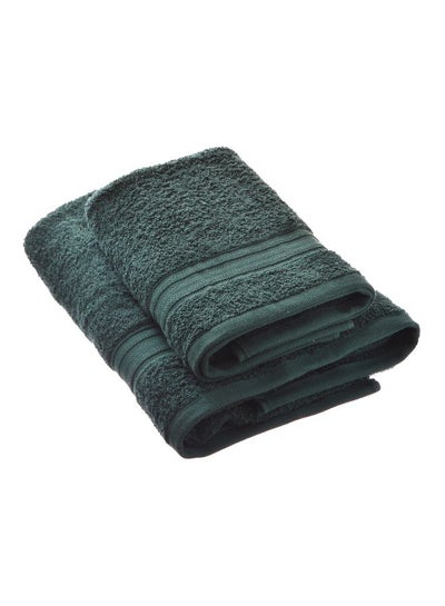 اشتري طقم مناشف مكوّن من قطعتين أخضر زيتوني Hand Towel 50x100, Bath Towel 70x140سم في الامارات