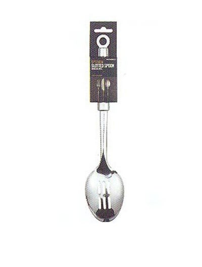 اشتري Solid Slotted Spoon Silver 32 x 8centimeter في الامارات