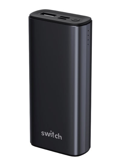 Buy 10000.0 mAh Powerpack Ultra Power Bank Black in UAE