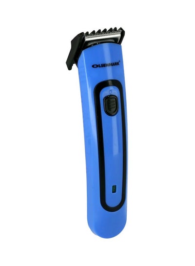 Buy Rechargeable Hair Trimmer Blue/Black 19centimeter in UAE