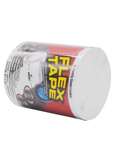 Buy Super Strong Waterproof Flex Tape White in Egypt