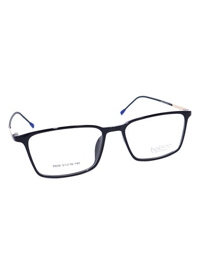 Buy unisex Full-Rimmed Rectangular Eyeglasses Frame 9930 C1 in UAE