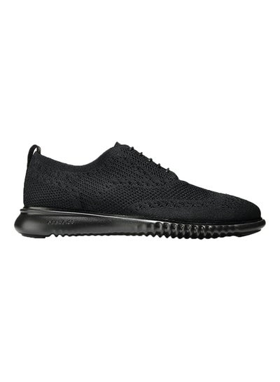 Buy Zerogrand Stitchlite Oxfords Black in UAE