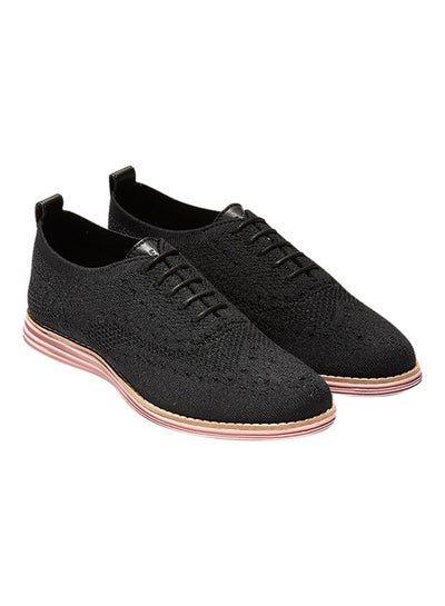 Buy Originalgrand Stitchlite Wingtip Oxfords Black in UAE