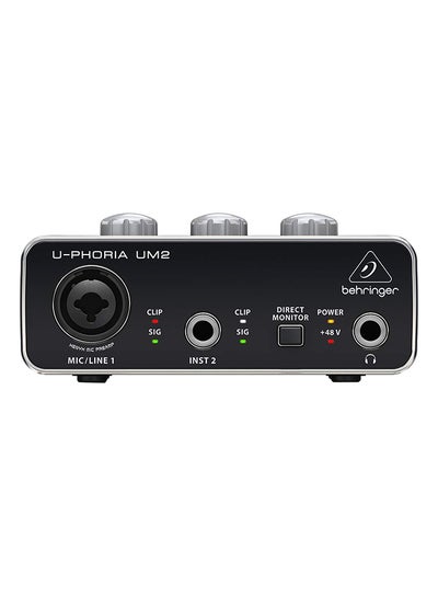 Buy Audio Interface UM2 Black in Saudi Arabia