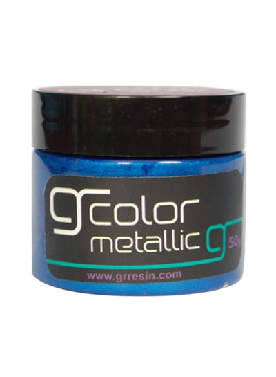 Buy Metallic Resin Pigment Concentrate Reflective Blue 50grams in Saudi Arabia