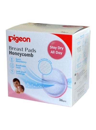Buy Honeycomb Breast Pad, Pack Of 36 in Saudi Arabia