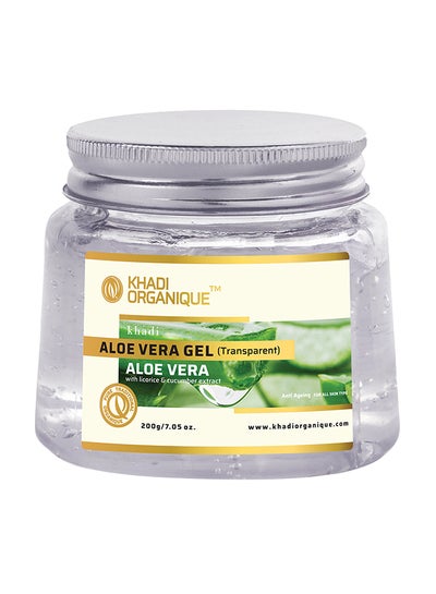 Buy Natural Aloe Vera Gel Transparent 200grams in UAE