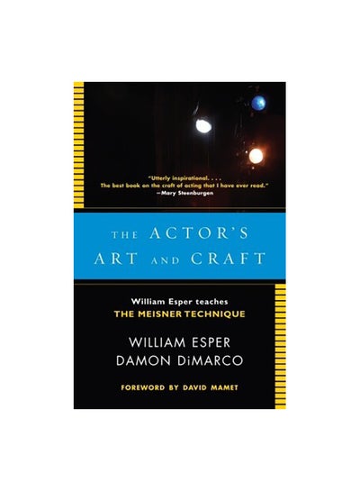 Buy The Actor's Art And Craft paperback english in UAE