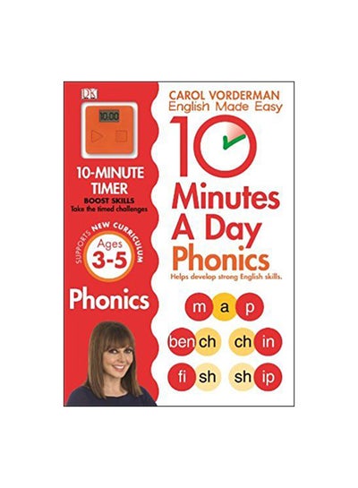 Buy 10 Minutes A Day Phonics: Ages 3-5 Key Stage 1 Paperback 0 in UAE