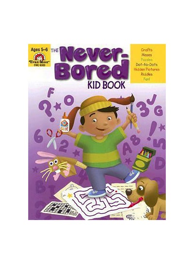 Buy The Never-Bored Kid Book, Ages 5-6 paperback english - 01/06/2003 in UAE